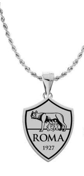 Collana Lowell Uomo A.S. Roma in Acciaio B-RC002UAS - B-RC002UAS